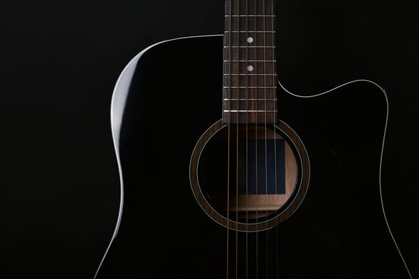 Black Acoustic Guitars 