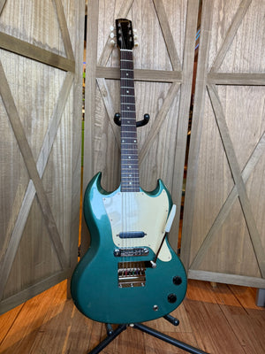 Refurbished Teal Electric Guitar 