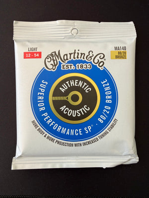 Martin & Co. MA140 Acoustic — 80/20 Bronze String Set
