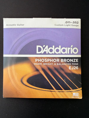 D'Addaro EJ26 Phosphor Bronze String Set