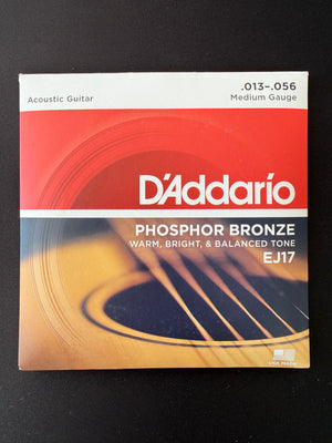 D'Addaro EJ17 Phosphor Bronze String Set
