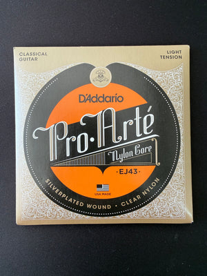 D'Addaro EJ43 Pro-Arte Nylon Light String Set