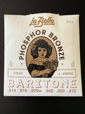 La Bella Phosphor Bronze Baritone String Set