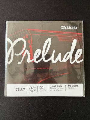 D'Addario J1014 4/4M Prelude Cello D String