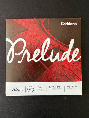D'Addario J810 3/4M Prelude Violin Set