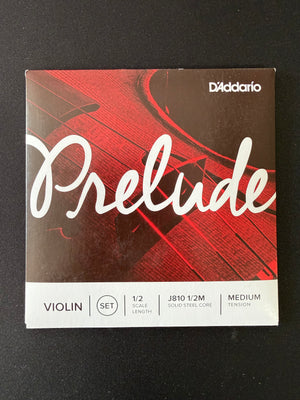 D'Addario J810 1/2M Prelude Violin String Set
