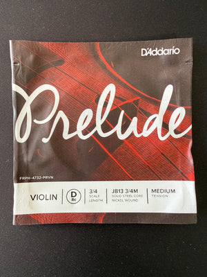 D'Addario J814 3/4M Prelude Violin E String