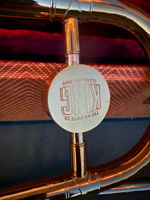 King H.N. White Co. 2B Liberty 1950 Vintage - Brass